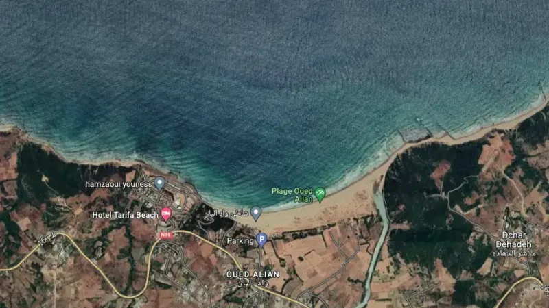 Terrain 1400 m² – Oued Aliane Complexe Tarifa