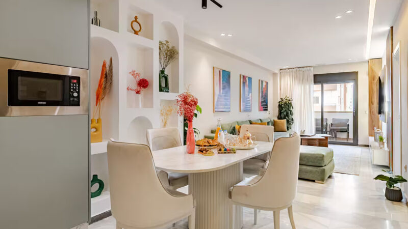 Chic & Elegant Beach Apartment – Marina & TGV Station