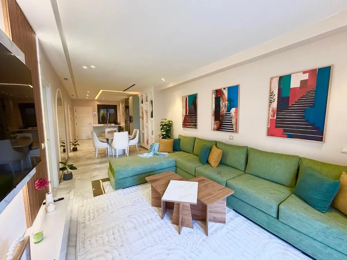 Chic & Elegant Beach Apartment – Marina & TGV Station