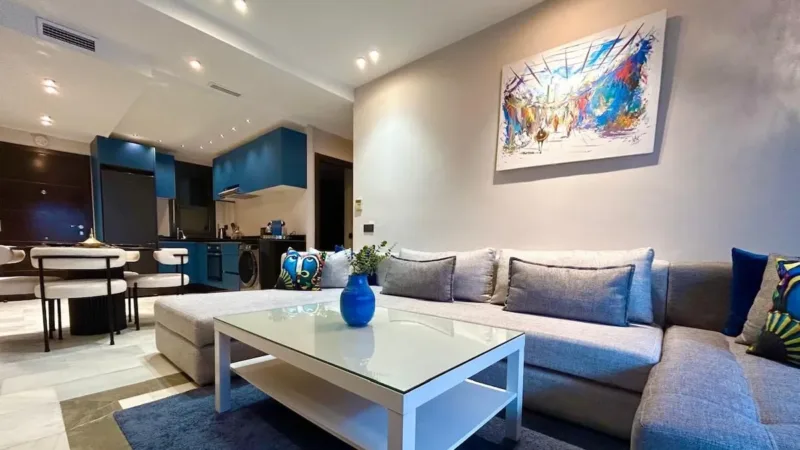 Chic 3 Beds & Balcony – Heart of Tangier&rsquo;s Corniche