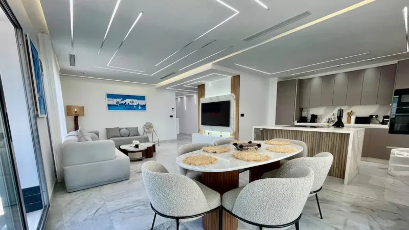 Ultra Modern Penthouse – Jacuzzi, Terrace & Barbecue