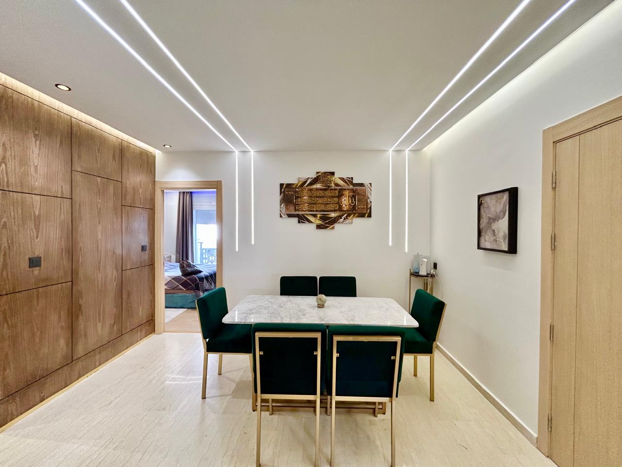 Appartement 2 Chambres avec Piscine à Nouinouiche