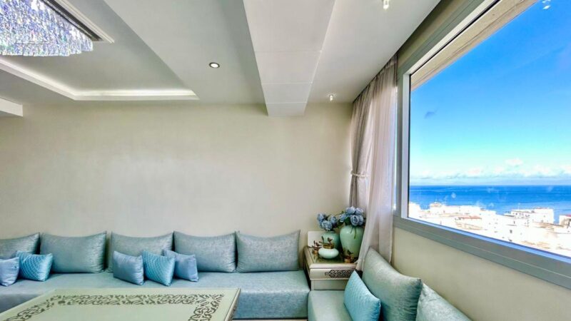 Stylish Moroccan Sea view 2 BR – TGV City Center