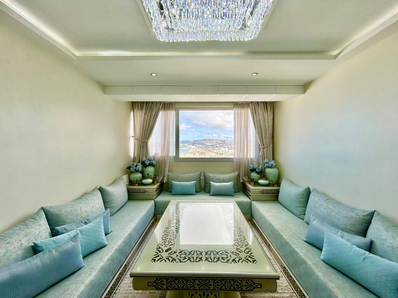 Stylish Moroccan Sea view 2 BR – TGV City Center