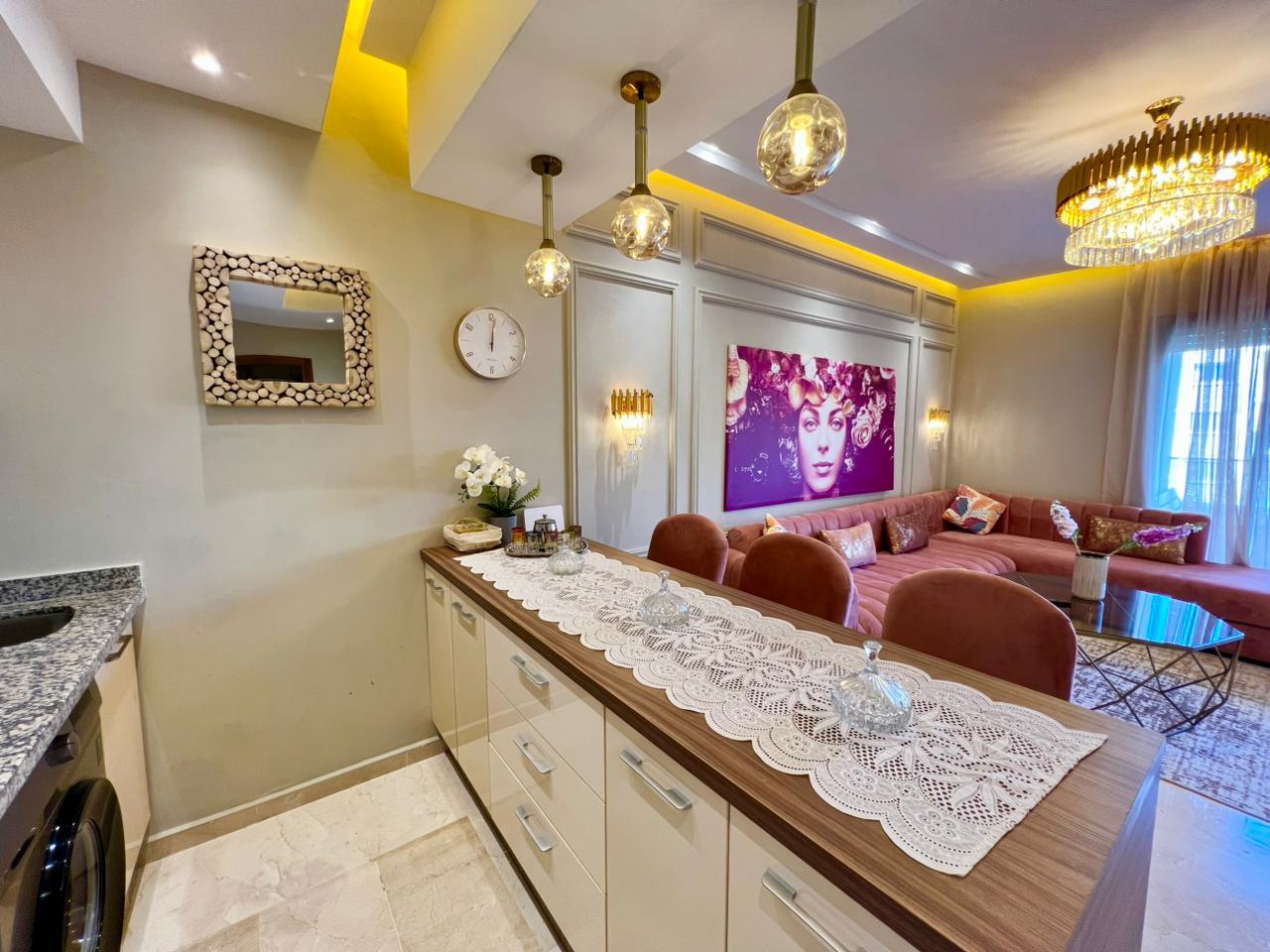 Luxury Pastel Suite with Balcony & Pool