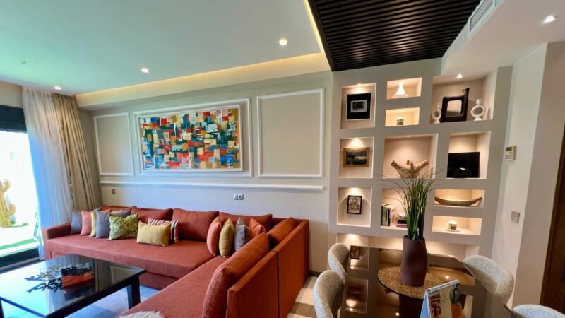 Boutique-Style Apartment with Terrace & Beach View