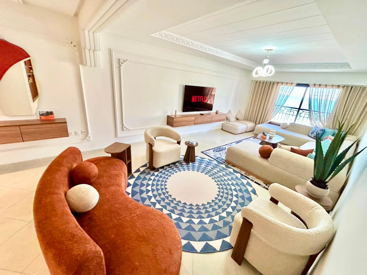 Stunning Sea View Apartment on Tangier Corniche